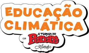 Logo Educação Climática com a Turma do Pererê